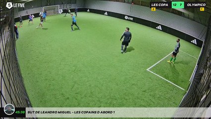 But de Leandro Miguel - LES COPAINS D'ABORD 1