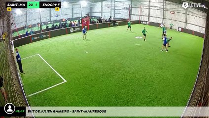 But de julien gameiro - Saint-Mauresque