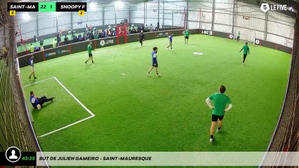 But de julien gameiro - Saint-Mauresque
