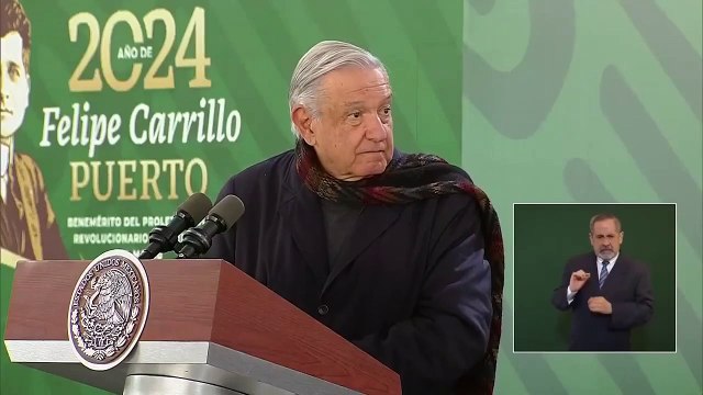 AMLO prevé reunirse mañana con congresistas de EU en Palacio Nacional