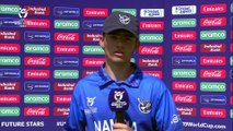 Namibia's Henry van Wyk on their 4 wicket loss to Australia in the ICC u19 Cricket World Cup