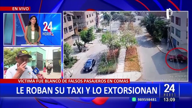 Comas: Falsos pasajeros roban vehículo a taxista y ahora lo extorsionan