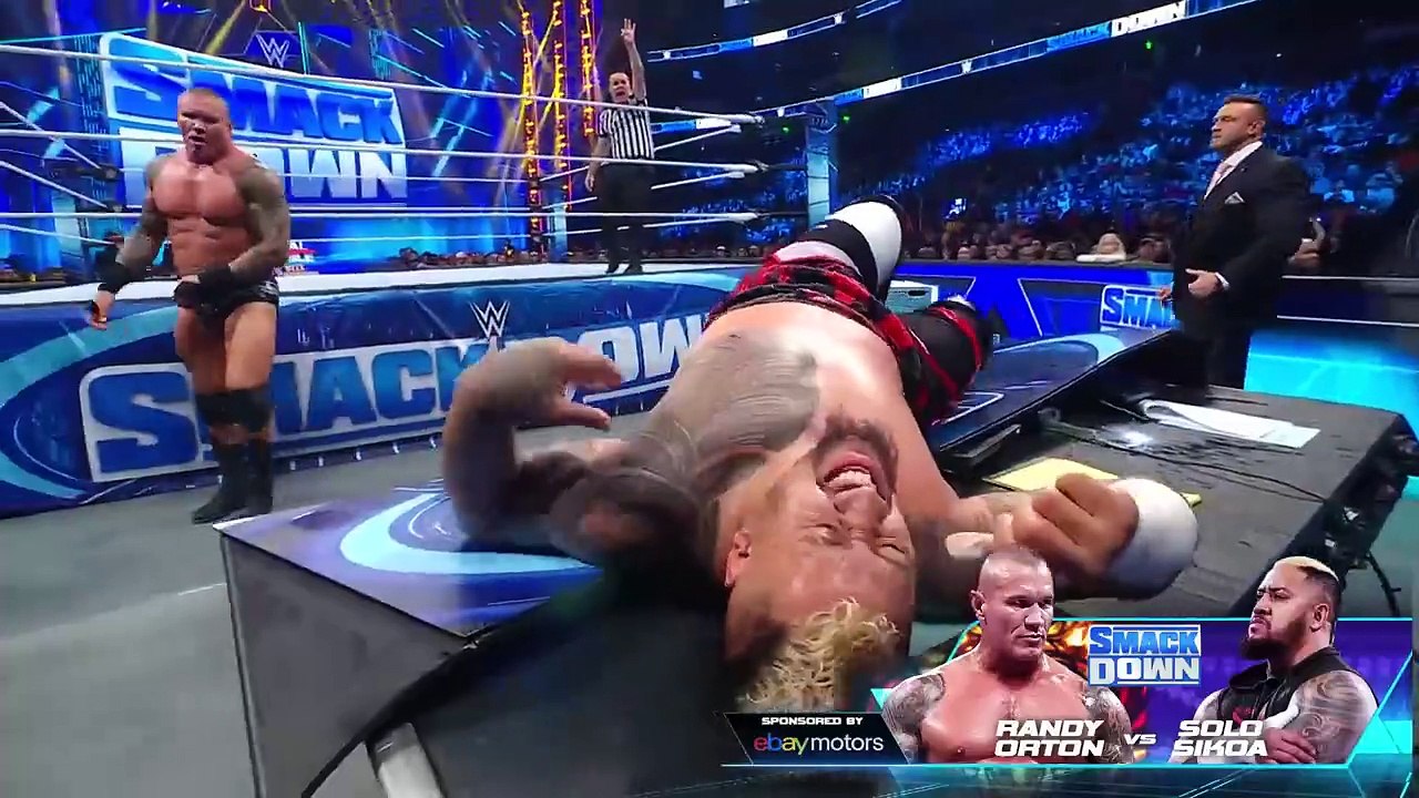 Randy Orton goes head-to-head Solo Sikoa_ SmackDown highlights, Jan. 19, 2024