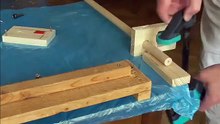 drilling jig for round strips