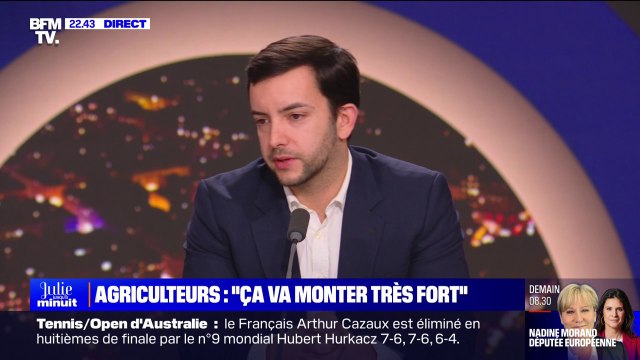 Mobilisation des agriculteurs: Jean-Philippe Tanguy (RN) se dit étonné que Gabriel Attal ait besoin de temps pour savoir comment fonctionne l'agriculture en France et ses problèmes