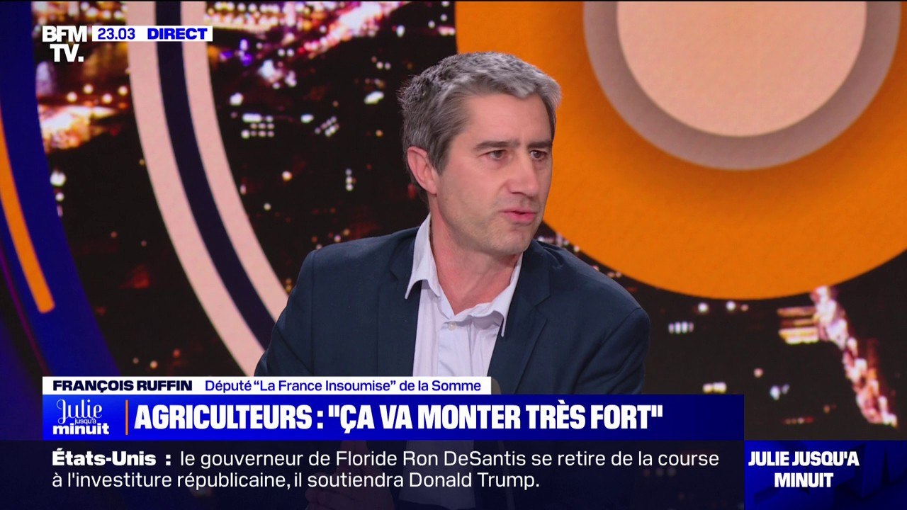 François Ruffin (LFI): "Il y a une injonction pour le monde agricole de la part du gouvernement qui est schizophrénique"