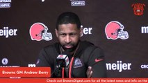 Andrew Berry on Nick Chubb's Future with the Cleveland Browns