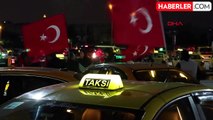 İstanbul Taksi Şoförleri Derneği, Yenikapı'da Şehitleri Anma Programı Düzenledi