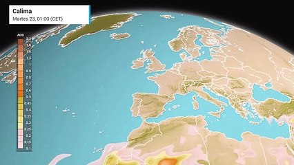 Nueva irrupción de calima en Canarias