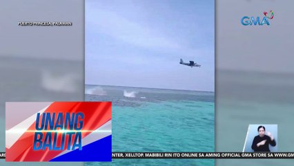 AFP Western Command, nagsagawa ng airdrop mission para maghatid ng supplies sa Ayungin Shoal | UB