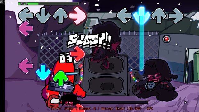 FNF Sussy Spinoff Impostor v4 x Corruption Walkthrough