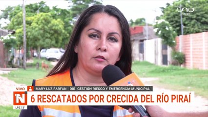 rescatan seis personas del pirai