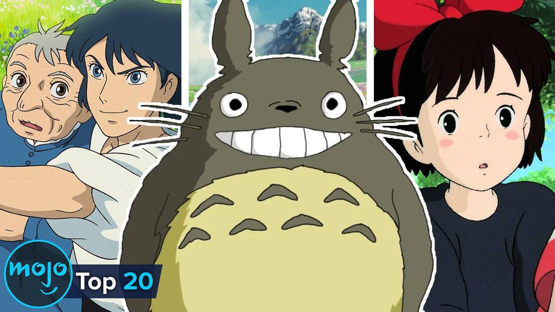 ⁣Studio Ghibli's Top 20 Films of All Time