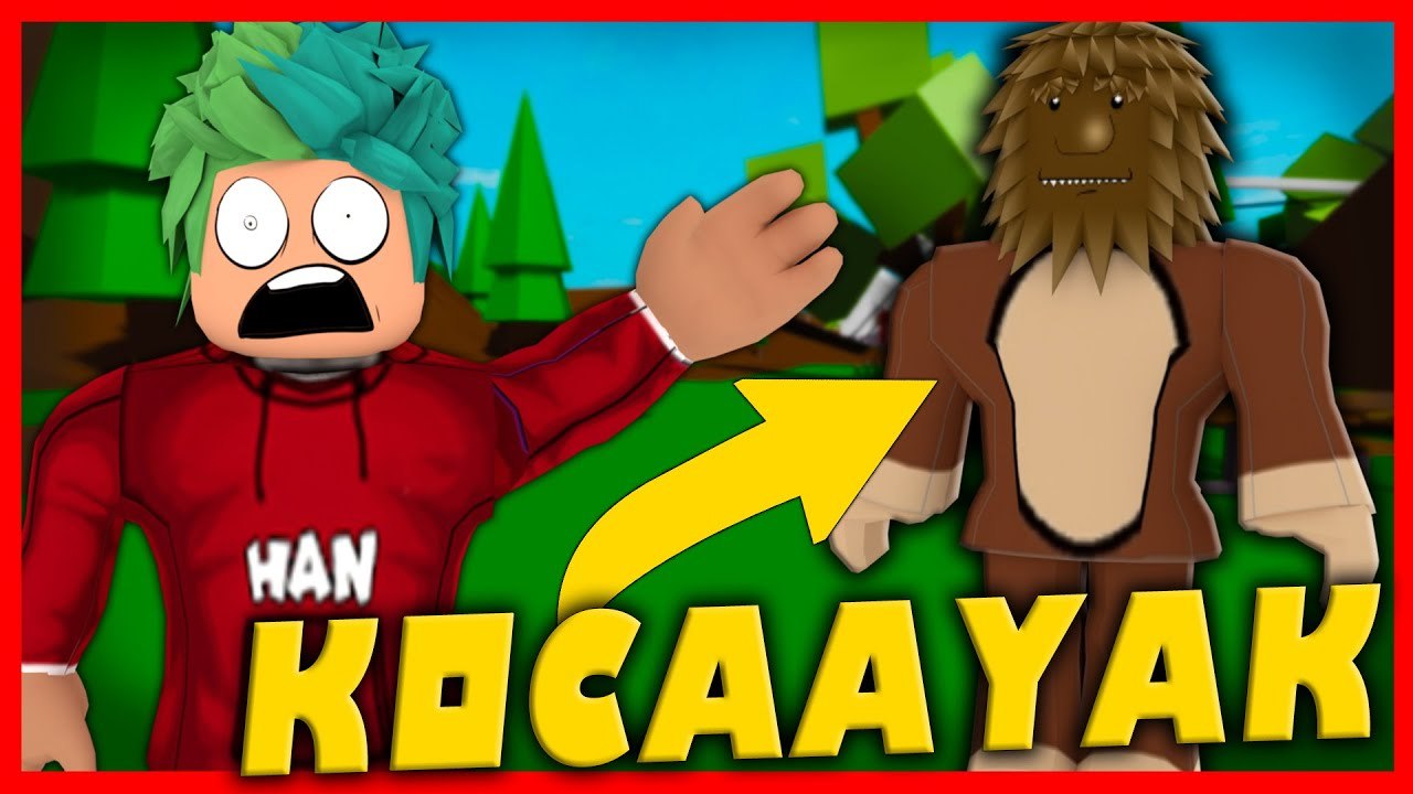  BROOKHAVEN ŞEHRİNE YARATIK KOCA AYAK SALDIRDI  | ROBLOX HİKAYE TÜRKÇE HAN KANAL EKİP
