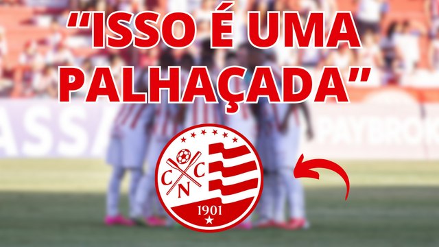 NÁUTICO: Diretor de futebol chama de PALHAÇADA falta de organização do PERNAMBUCANO?