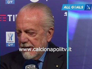 Descargar video: Napoli-Inter 0-1 22/1/24 intervista post-partita Aurelio De Laurentiis