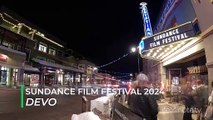 DEVO's Mark Mothersbaugh, Gerald Casale, and Bob Mothersbaugh Hit the Red Carpet for the Premiere of Their Documentary, DEVO, at Sundance Last Night