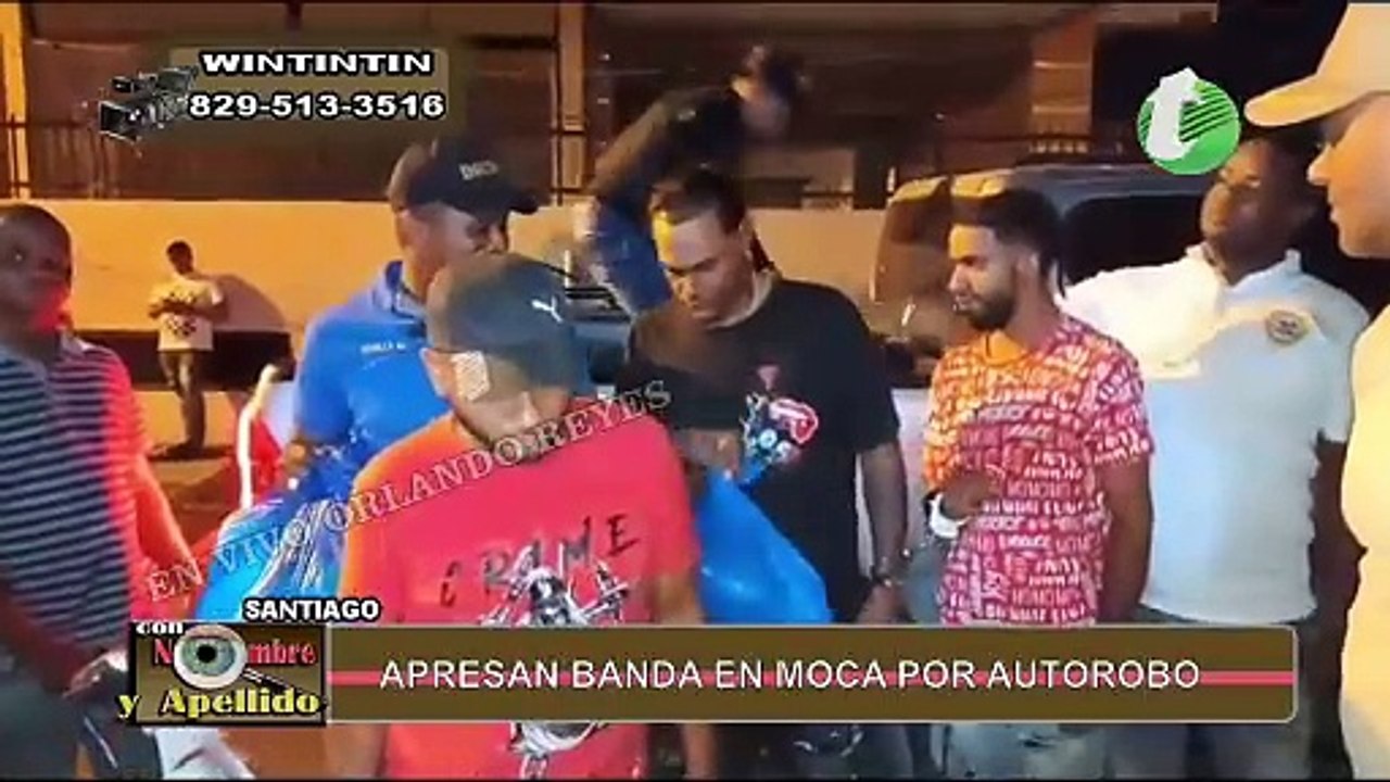 El coro que se hizo el Autorobo en moca