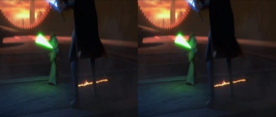 Star Wars Tales of the Jedi 3D SBS