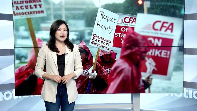 Inicia una huelga por parte de casi 30 mil maestros de Universidades Estatales de California