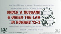 Under a Husband and Under the Law in Romans 7:1-3