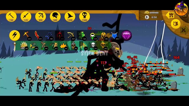APPEAR BIG BOSS SO POWER ATTACK ALL MAP CRAZY ZOMBIE SURVIVORS | STICK WAR LEGACY | STICK BENT