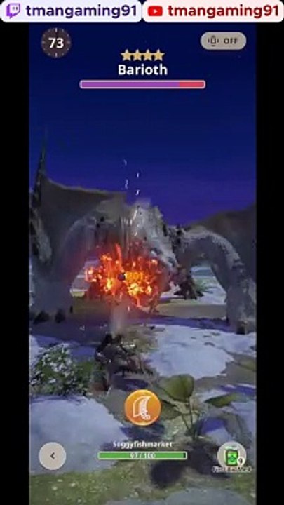 Monster Hunter Now-4 Star Barioth