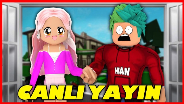 ROBLOX YENİ GÜNCELLEME BROOKHAVEN LİVETOPİA CANLI YAYIN | HAN KANAL KÜBRA NİSA PRATİK OYUN