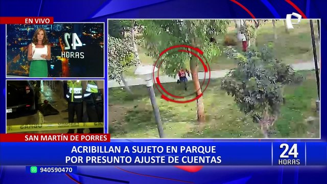 San Martín de Porres: acribillan a sujeto en parque por presunto ajuste de cuentas