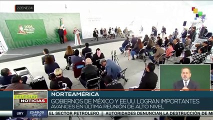 México y EE. UU. sostuvieron una reunión para abordar el tema migratorio