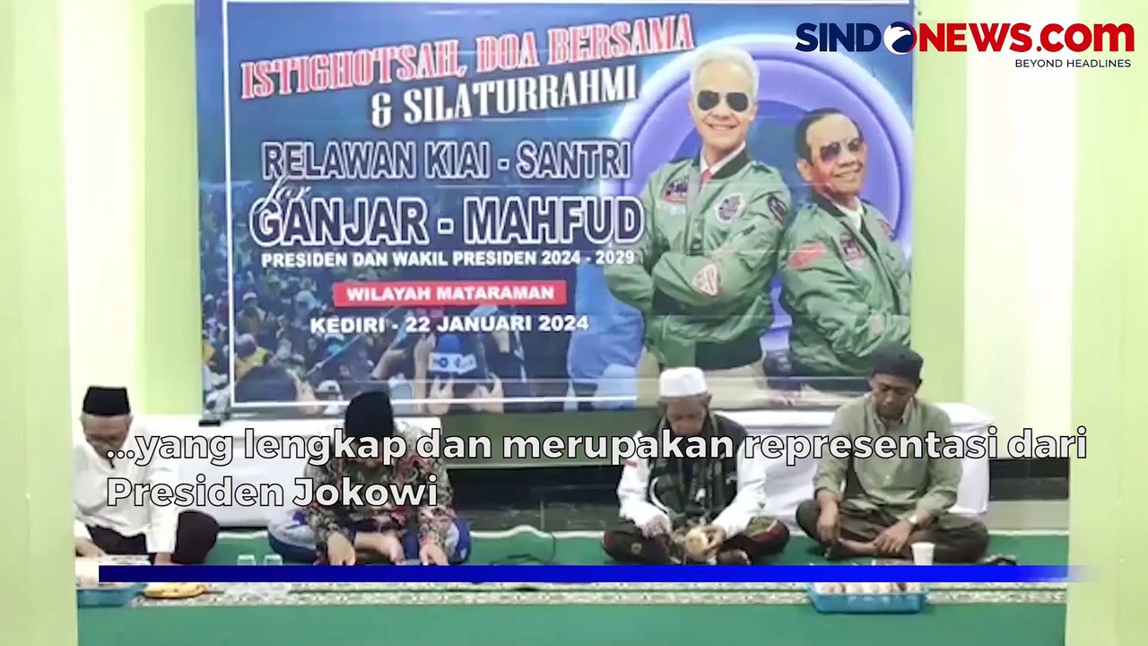 Kiai dan Santri Mataraman Gelar Doa Bersama untuk Kemenangan Ganjar-Mahfud