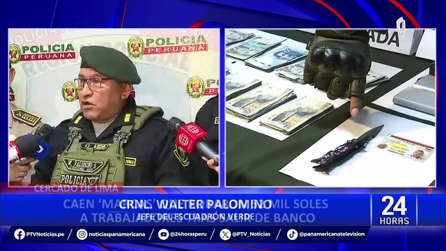 Cercado de Lima: caen “marcas” que robaron 52 mil soles a trabajadores que salieron de banco