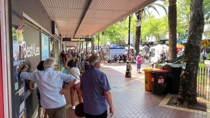 Tamworth's Peel Street in Festival
