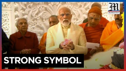 India's PM Modi opens flashpoint temple in Ayodhya