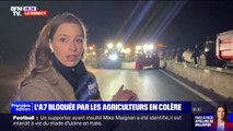 Colère des agriculteurs: des tracteurs bloquent l'A7 dans les deux sens depuis 4h du matin dans la Drôme