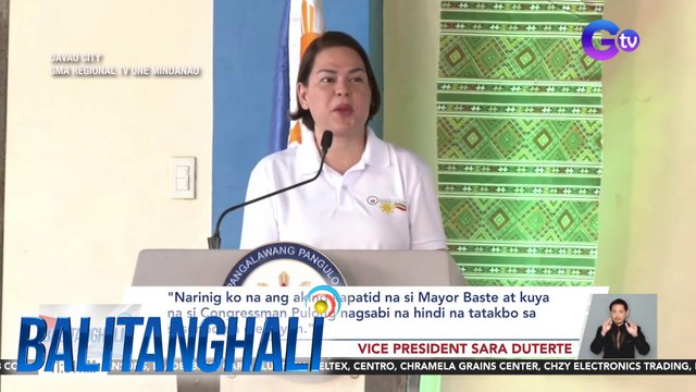 VP Sara Duterte, inanunsyong tatakbo siya sa susunod na eleksiyon | BT