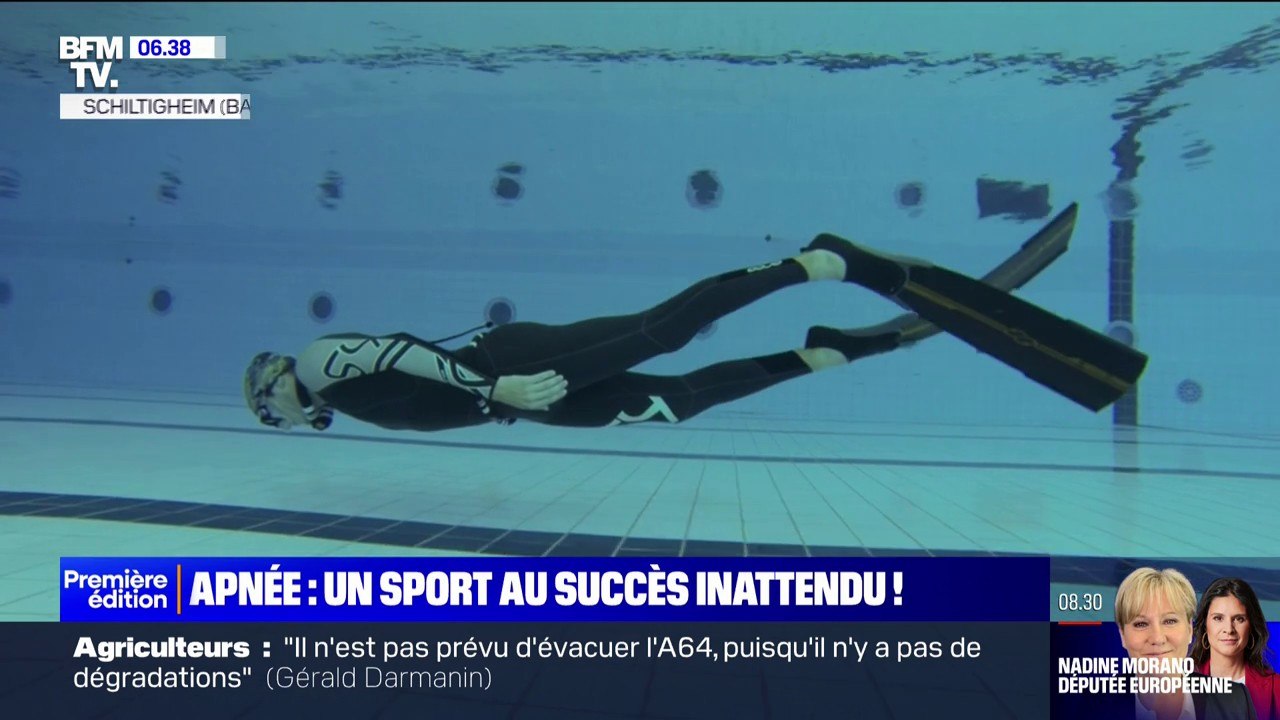 Apnée: un sport au succès inattendu