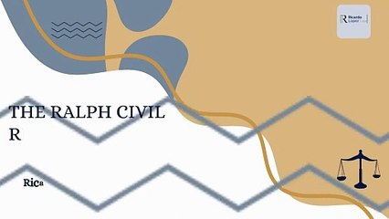 THE RALPH CIVIL  RIGHTS ACT & THE BANE CIVIL RIGHTS ACT