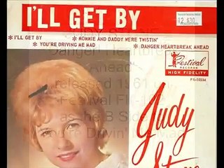 JUDY STONE - Danger! Heartbreak Ahead (B side "You're Driving Me Mad" 1961)