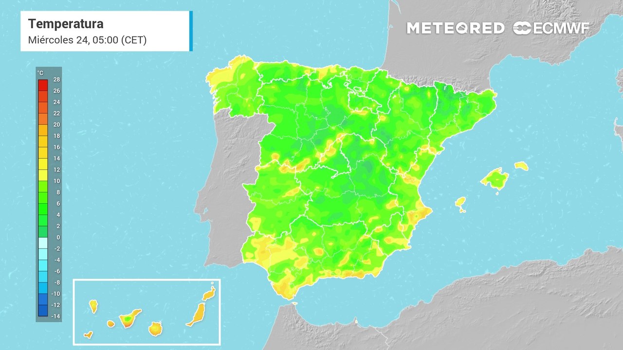El anticiclón de bloqueo será duradero y hará subir las temperaturas hasta valores récord.