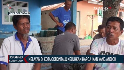 Harga Ikan Anjlok, Nelayan di Kota Gorontalo Merugi