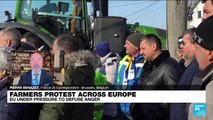 Farmers protest across Europe against fuel taxes, EU regulations