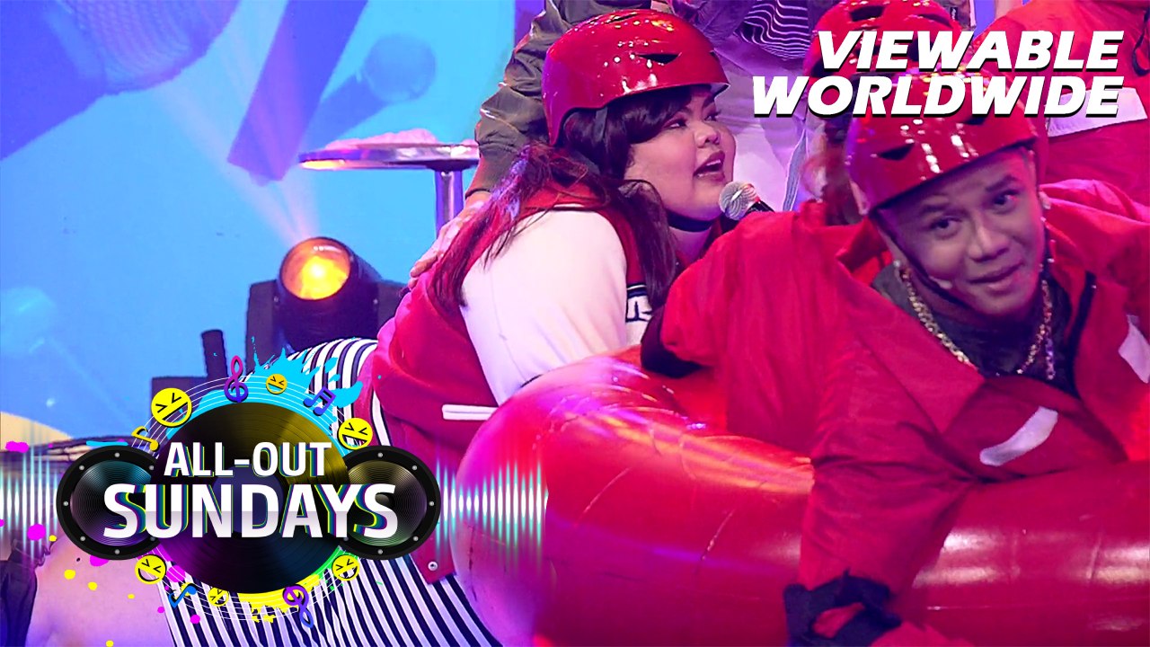 All-Out Sundays: Euleen Castro, napa-dive sa sahig! (Sing-Pabida)