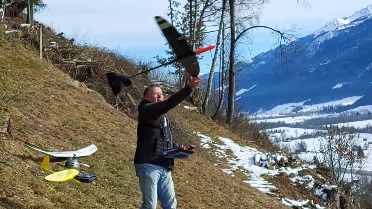 HLG Vortex, Hangflug am Haushang Ost