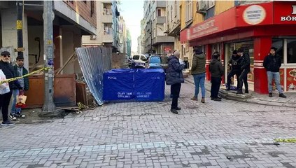 Zeytinburnu'nda baltalı dehşet: 1 ölü
