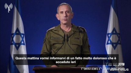 Israele annuncia il pi? pesante bilancio quotidiano: 21 soldati morti