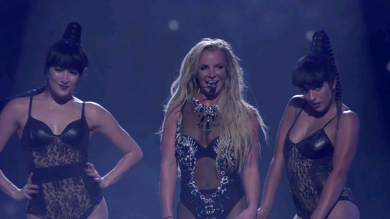 britney spears Freakshow live featuring Me as Britney's b***h - Apple music festival 2016