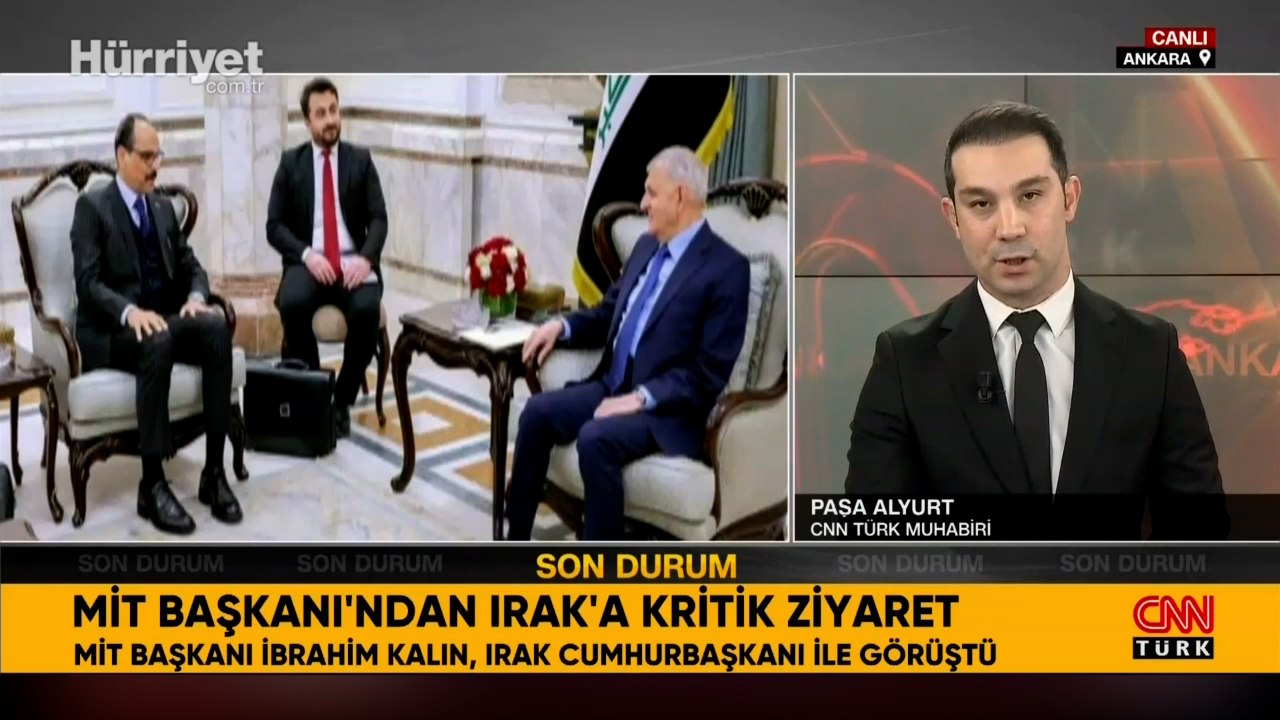 MİT Başkanı İbrahim Kalın'dan Kuzey Irak'a kritik ziyaret