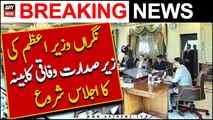 Caretaker PM chairs federal cabinet meeting
