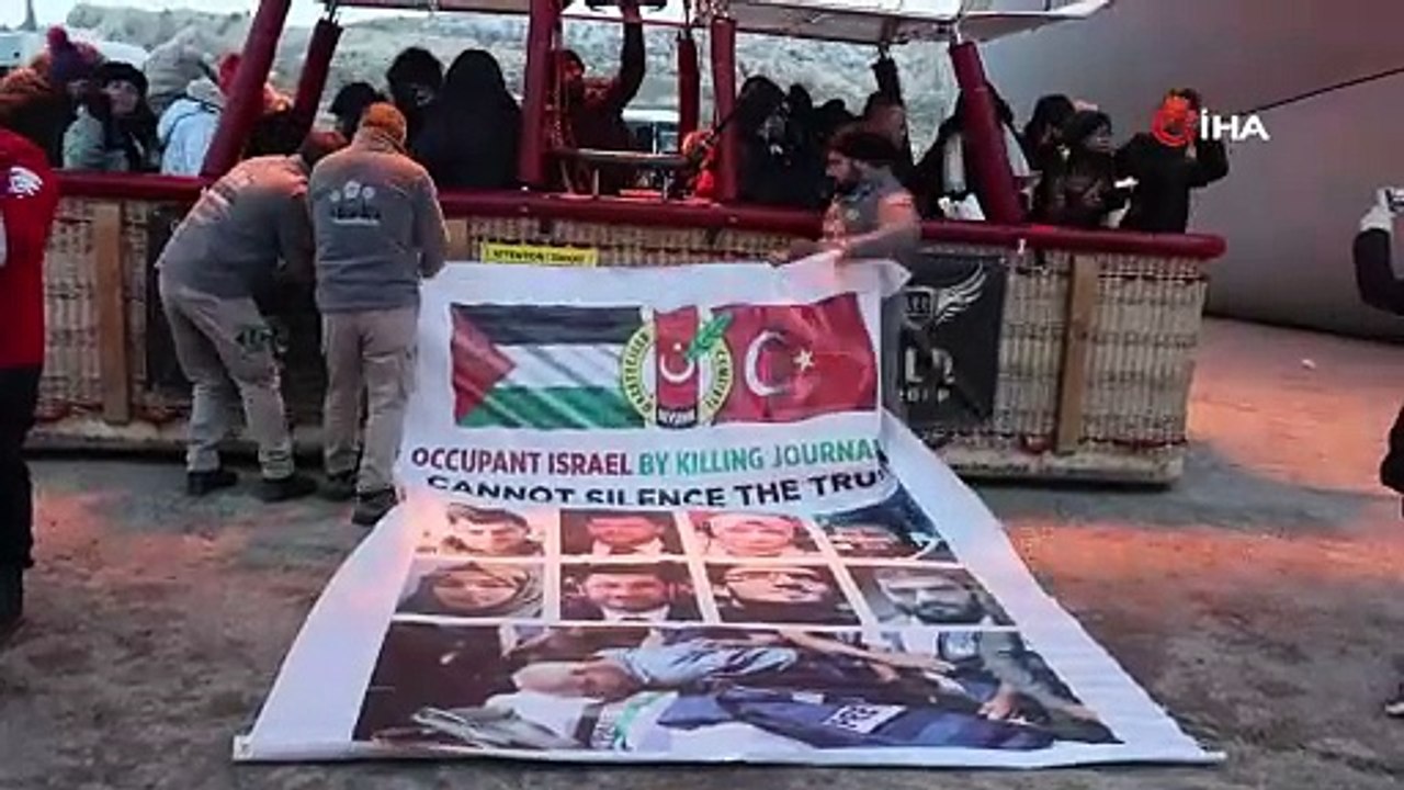 Filistin’de hayatını kaybeden gazeteciler anıldı